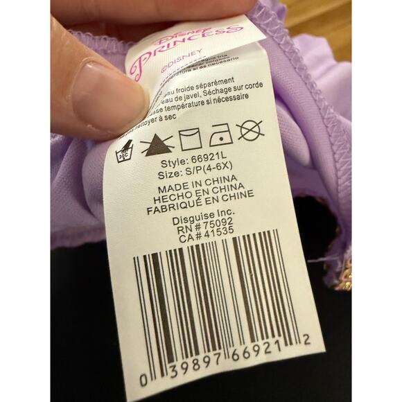 Disney Princess Rapunzel child size costume - Picture 11 of 11